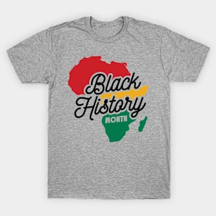 Black history Month, Black History, Africa T-Shirt